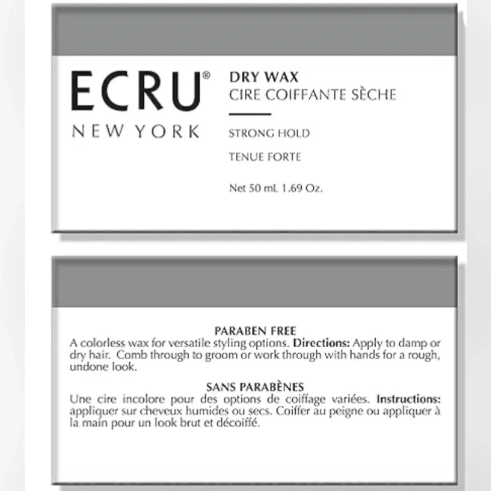 🎁🎁ECRU New York Dry Hair Wax MSRP $25